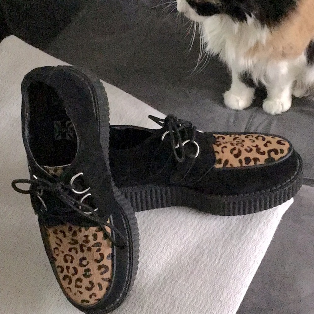 Suede shoes